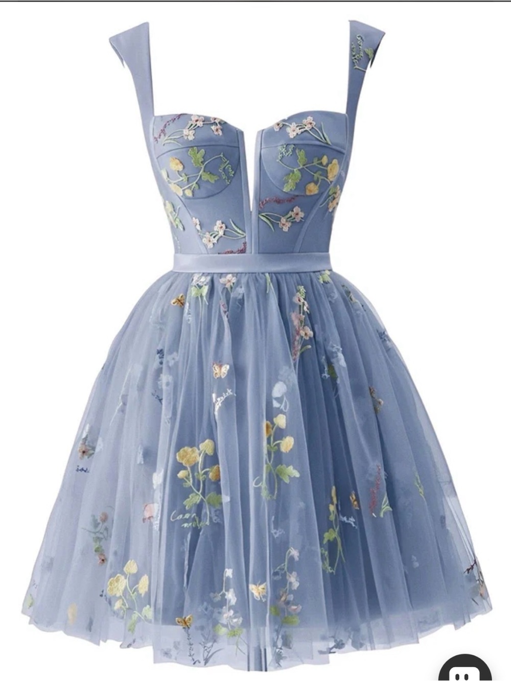 Embroidery Short Homecoming Dresses for prom, wedding or  Fairy Party Gowns